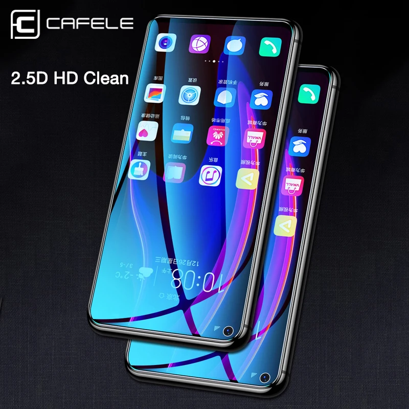 CAFELE Screen Protector for Huawei honor 20 pro Tempered Glass 2.5D Edge Ultra-thin HD Clean Protective Glass Film for Honor 20