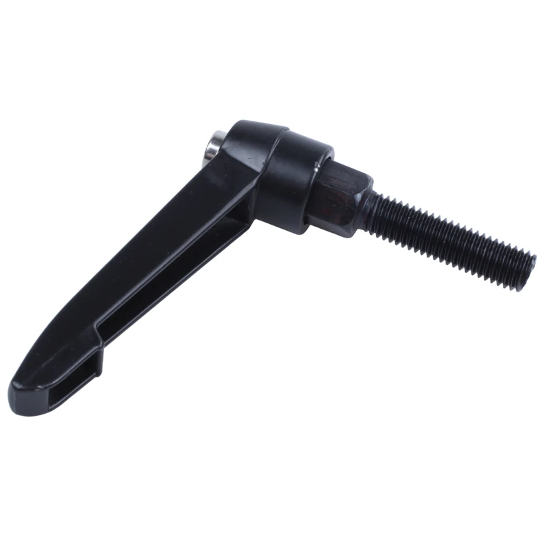 M10x40mm Male Thread Metal Machine Knob Adjustable Handle Lever Black