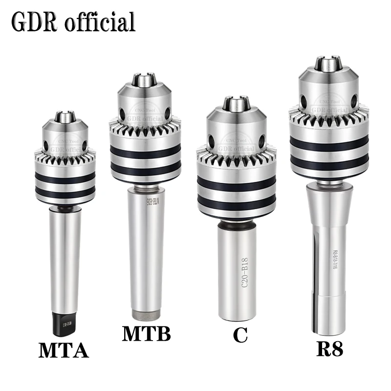 Drill Chuck MT1 MT2 MT3 MT4 MT5 R8 C10 C12 C16 C20 B10 B12 B16 B18 B22 Morse Drill Chuck Tool Holder Bracket drill chuck tool holder