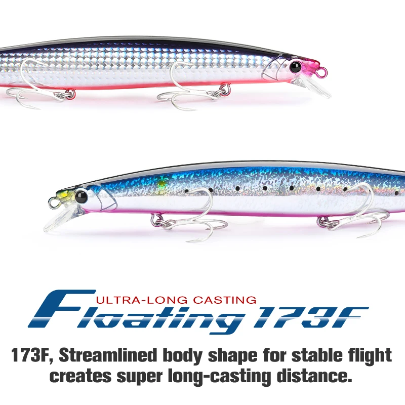 TSURINOYA  ĳ ÷ ̳ þ, ؼ  , ΰ  ϵ ̳, 173F, 173mm, 6.81 ġ, 37.5g