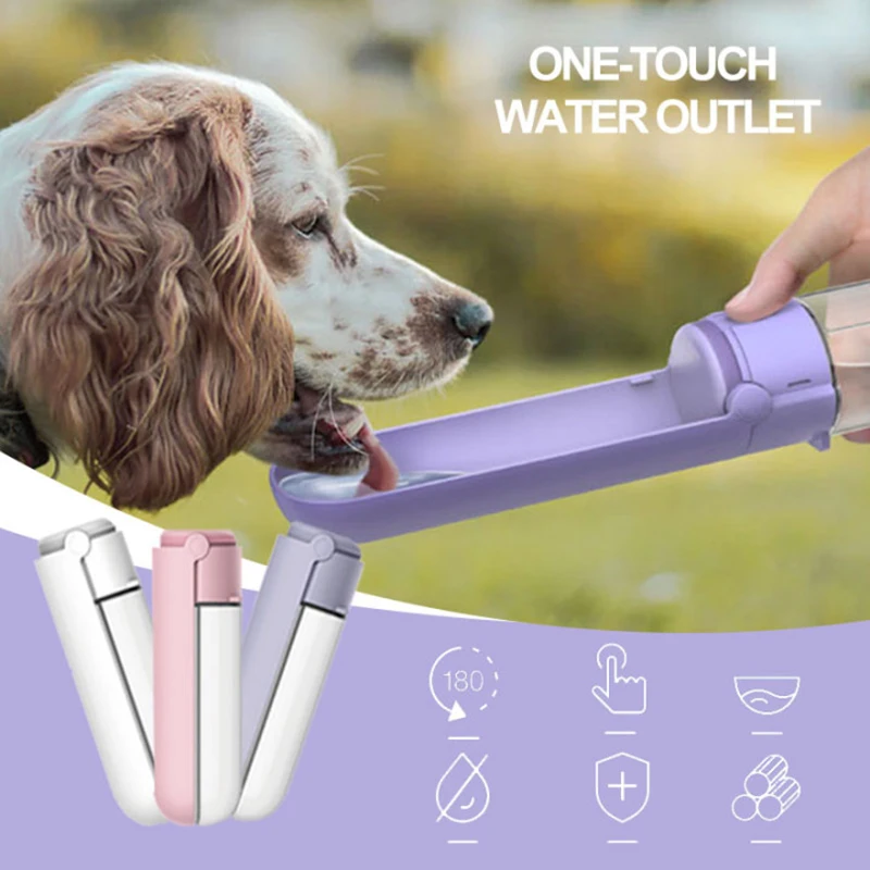 

Foldable Pet Dog Water Bottle Outdoor Travel Pets Drinking Cup Portable Puppy Teddy Dog Water Feeder Pet Accessories