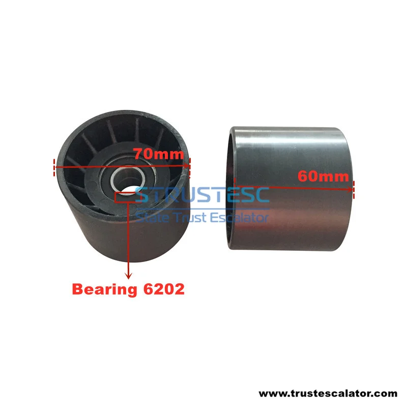 SGM20600 LG-Sigma Escalator Support Rollers 70x60mm Bearing 6202   (12)