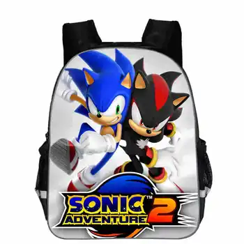 

Children Boys Girls Sonic School Backpack Fashion Surprise Gift Laptop Backpack Teens School Backpacks Back to School Gift