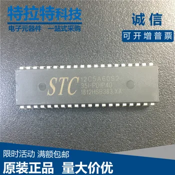 

10pcs/lot STC12C5A60S2-35I-P 12c5a60s2 Single Chip Microcomputer Dip40 1T Multi-Serial Port Chip IC