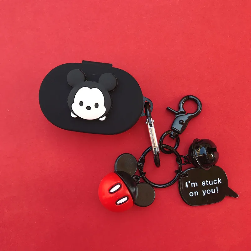 Милый чехол с рисунком Микки и Минни для телефона, чехол для Xiaomi Redmi Airdots Youth, мягкий силиконовый защитный чехол, зарядная коробка