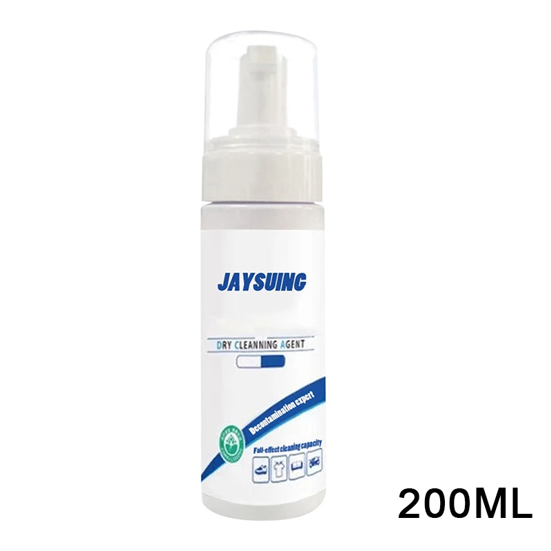 200ml 30/150/200ML Waterless Oil Stain Foam Cleansing Dirty Cloth Shoes Bag Hat Sofa Cleaner@LS - Тип аромата: 200ml