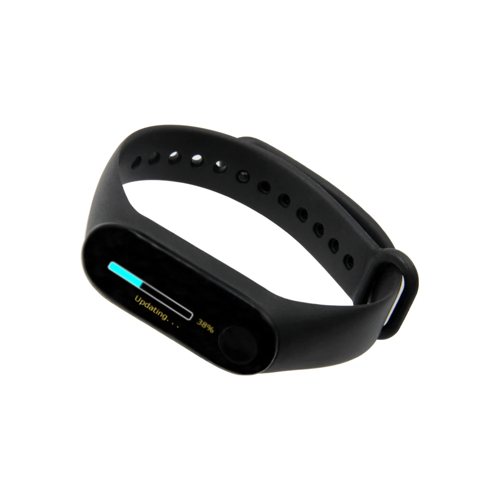 

TTGO T-Wristband DIY Programmable Smart Bracelet ESP32-PICO-D4 Main Chip 0.96 Inch IPS Screen Silicone Bracelet Strap