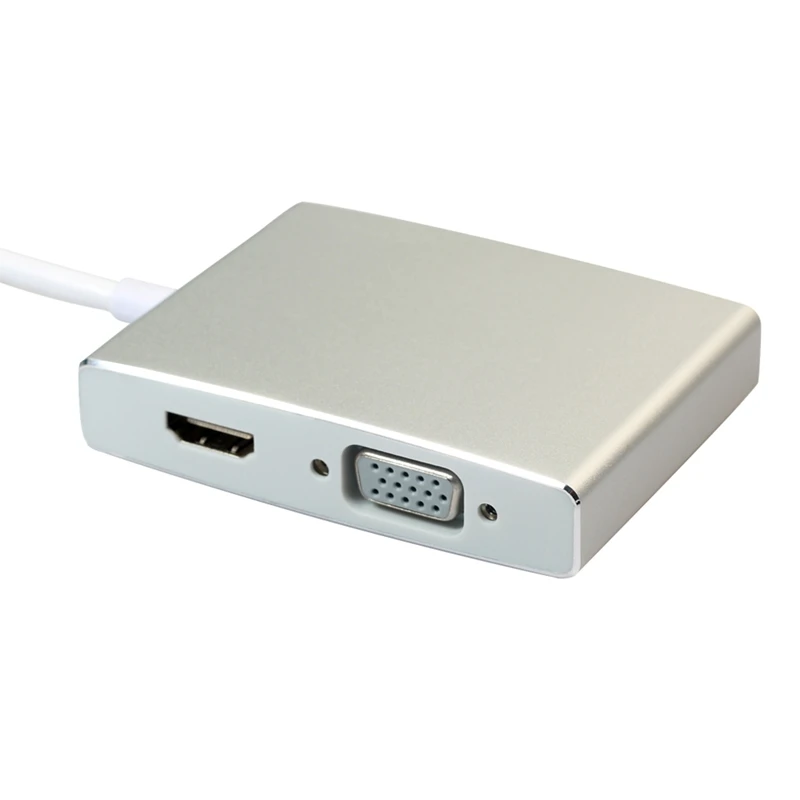 Usb 3,0 концентратора до 4K Hdmi Vga, Hdmi, Dvi Rj45 10/100/1000 гигабитный Ethernet Lan 4 в 1 видео адаптер конвертер кабель