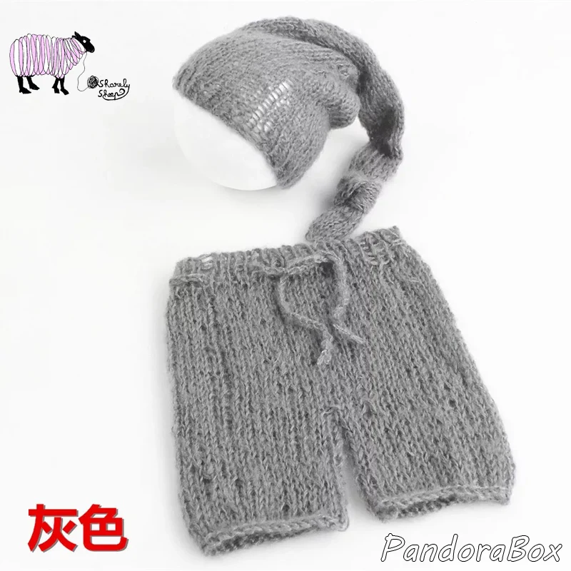 Mohair Rompers Baby Boy Girl Photoshoot Posing Outfit Clothes Newborn Photography Props Shooting Clothing fotografia Accessoires