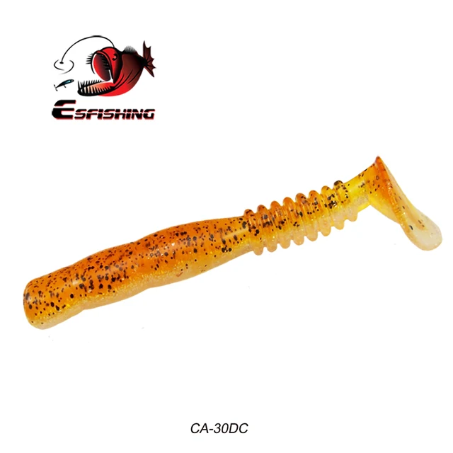 ESFISHING Hot Lure Rock Viber Shad 50mm 95mm 0.5g 8g Rock Shiner Fishing Lures Sea Bait Soft Lure Trout Bream Bait Pesca CA30DC