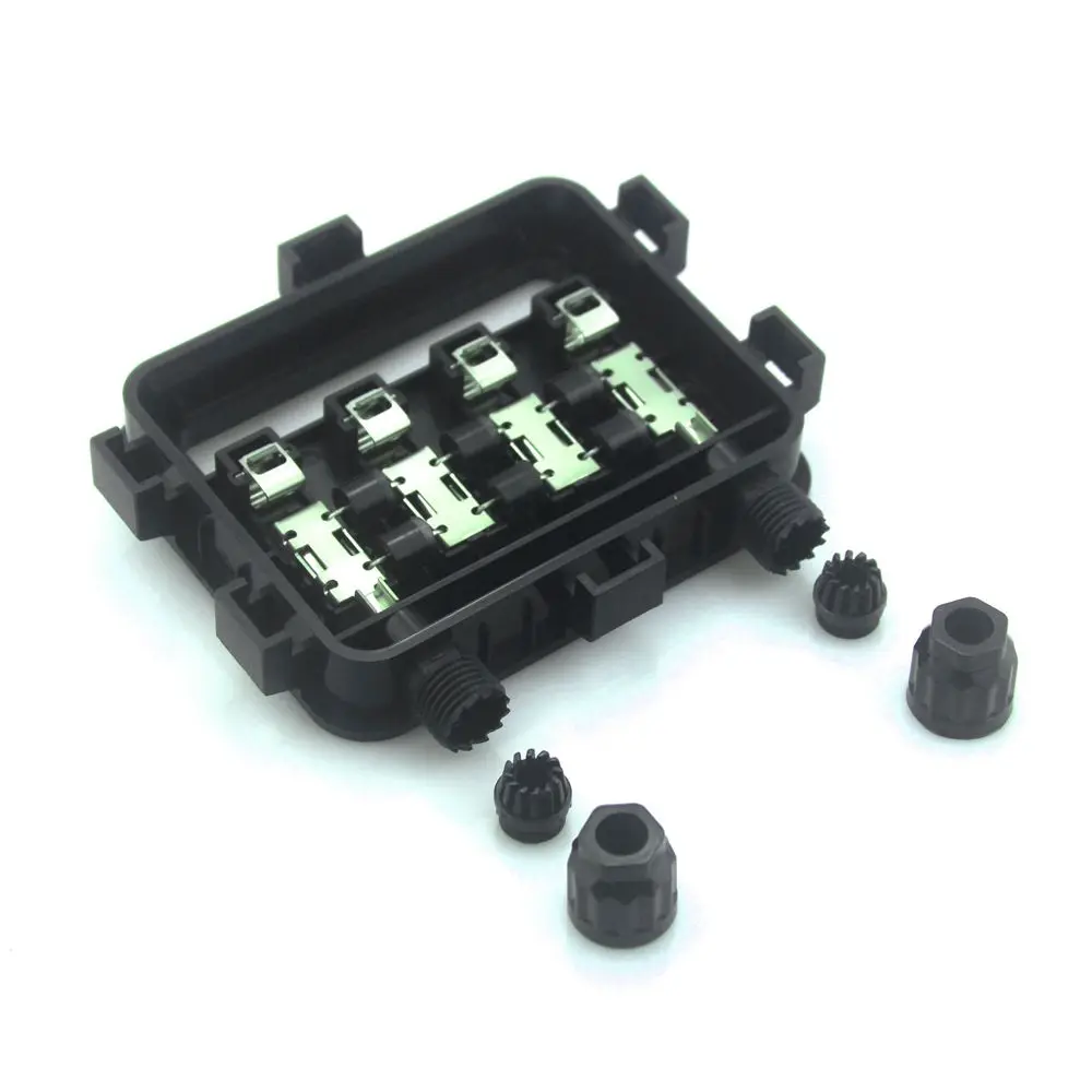 1Pcs PV Solar Panel Junction Box 180W-300W Waterproof IP67 for Photovoltaic Solar System solar panel connector cable