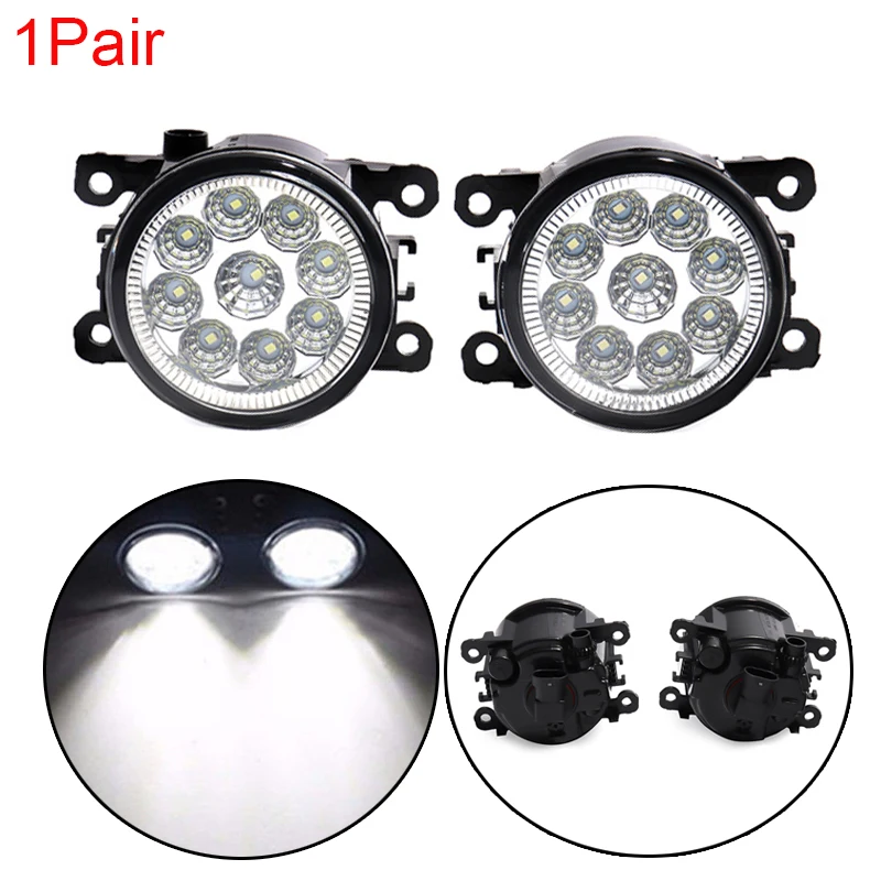 OEM NEW Front Right Left Fog Light Lamp Replacement Set Ford Lincoln 4F9Z15200AA