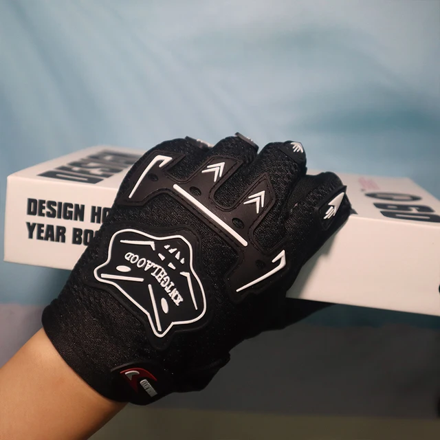 폴리에스터 소재로 가볍고 내구성이 뛰어난 어린이 주니어 오토바이 장갑