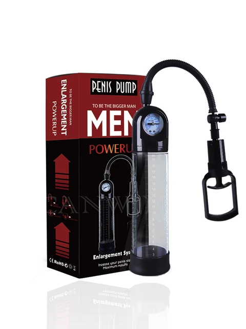Penis Enlargement Pump Enlarge Penis Device Penis Extender Vacuum Pump For Men Male Penis Erection Dick