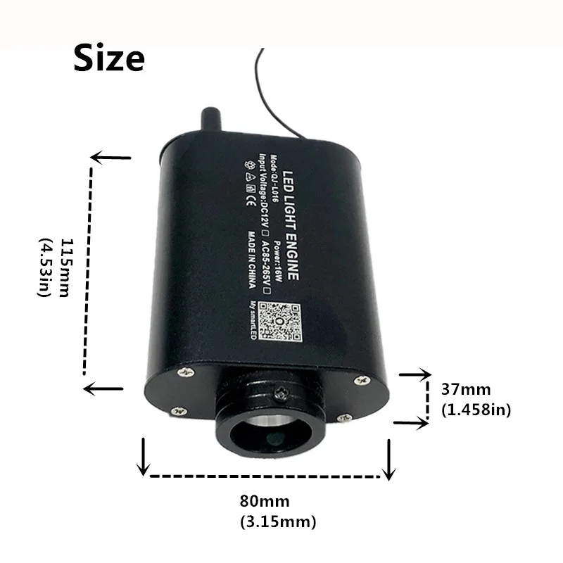 Рисунок 6 - Лампа из оптического волокна