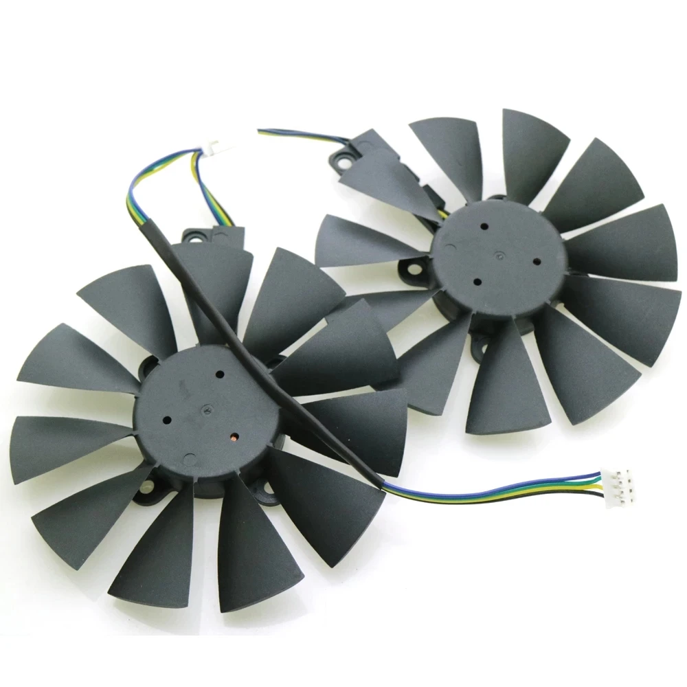 Вентилятор VGA для ASUS GTX1060 GTX1070 RX480 RX570 12 В 0 5 А 87 мм | Компьютеры и офис
