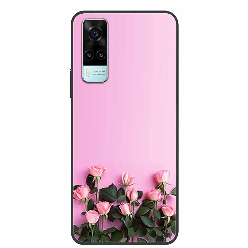 Cute Cartoon Shockproof Soft Silicone TPU Back Cover - Enhanced Protection and Style
