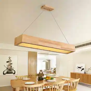 

Japan Style Simple Wood Pendant Light Modern Black White Lampshade Wooden Pendant Lights Dining Room Hanging Lamp LED Bulbs 10