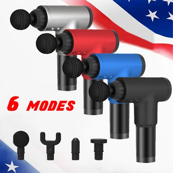 

Massage Gun Body Muscle Massager Pain Relief Electric Vibration Fascial Gun After Training Exercise Home Gym Slimming Shaping