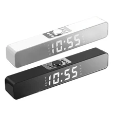  4-6hours Using Time Bluetooth-compatible Connect Speaker Rechargeable Li-battery Black White Booming Bass Sound Speaker LX0B 