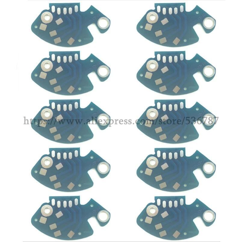 10X RCA печатная плата для ПК MK2 MK5 M5G техники 1200 1210|Аксессуары оборудования ди-джея| |