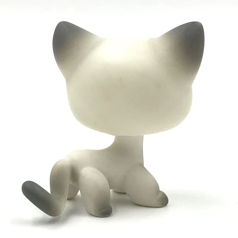 LPS CAT оригинальный pet shop Симпатичные игрушки стоят немного короткие волосы кошка