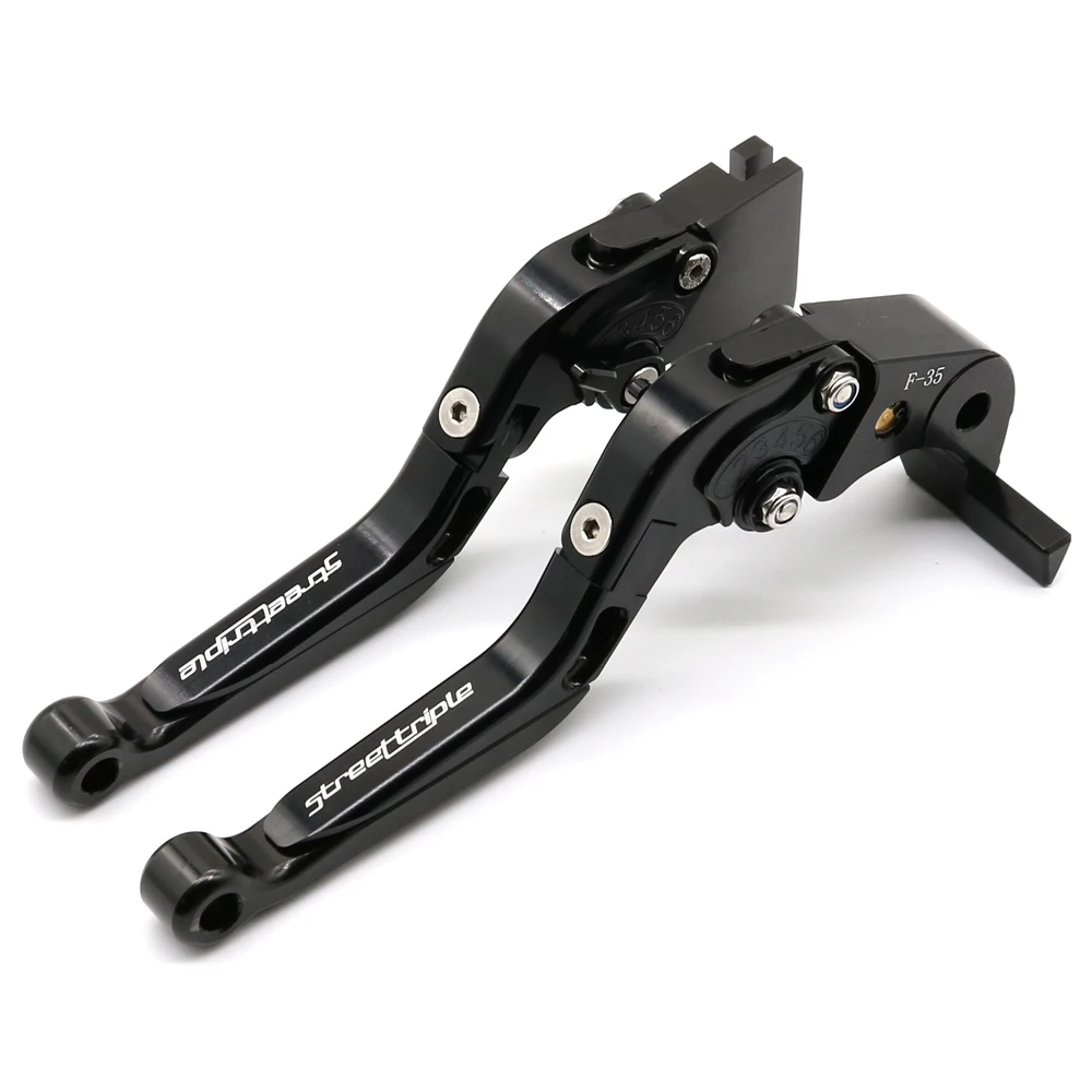 

For Triumph 675 STREET TRIPLE R 2007-2019 Motorcycle CNC Brake Clutch Lever Foldable Extendable Adjustable Aluminum