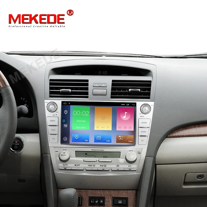 Clearance MEKEDE DSP 2Din car Multimedia player for Toyota Camry 7 40 50 2006-2011 car dvd gps player radio cassette wifi RDS 5
