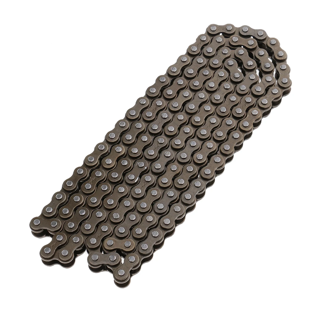  Motorcycle Drive Chain 25H 73 Link Drive Chain For 47cc 49cc Mini ATV Quad Pocket Bike Go Kart Metal 