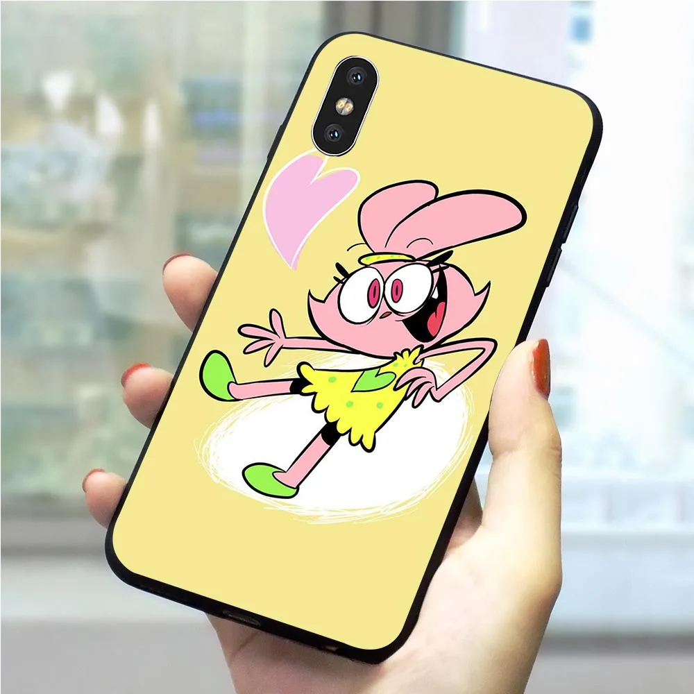 

Pattern cartoon movie Chowder Phone Case for iPhone 6 Plus Cover 7 XR X 8 5 6S 5S SE Xs Max Covers