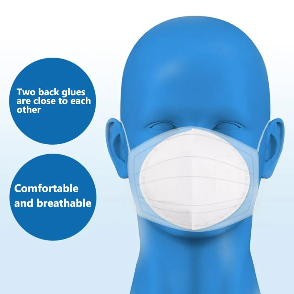 

Disposable mask filter / replacement Meltblown Cloth Mask pads 3-Layer Mask pad Protective Filter 50/1pcs