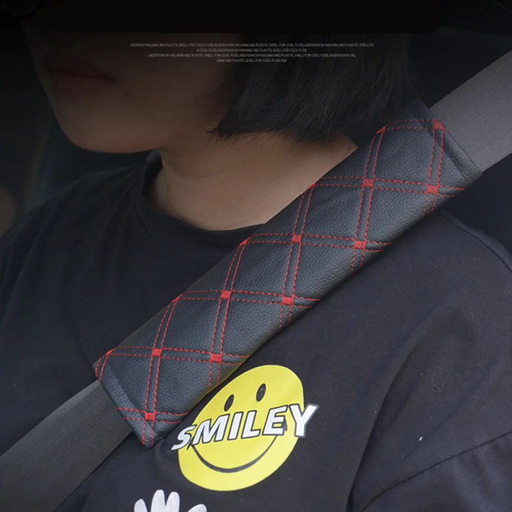 Car Safety Belts Shoulder Pad Protection For Nissan Qashqai X Trail 350z Altima Juke Lannia Nv200 Pathfinder Rogue Sentra Serena |