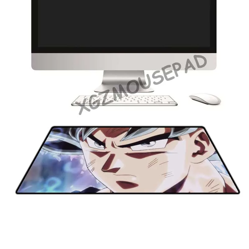XGZ аниме очень большой коврик для мыши черный замок Egde Dragon Ball HD компьютерный Настольный коврик ткань нескользящая резиновая подошва Универсальный 90x40