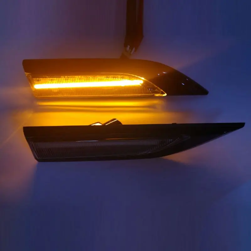 Динамический Светодиодный Боковой габаритный фонарь поворота светильник индикатор для vw Transporter T6 Caddy U1JF