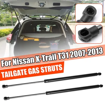 

2Pcs Rear Trunk Tailgate Boot Gas Spring Shock Lift Struts Support Rod Arm Bar for Nissan X-Trail T31 2007 2008 2009 2010-2013