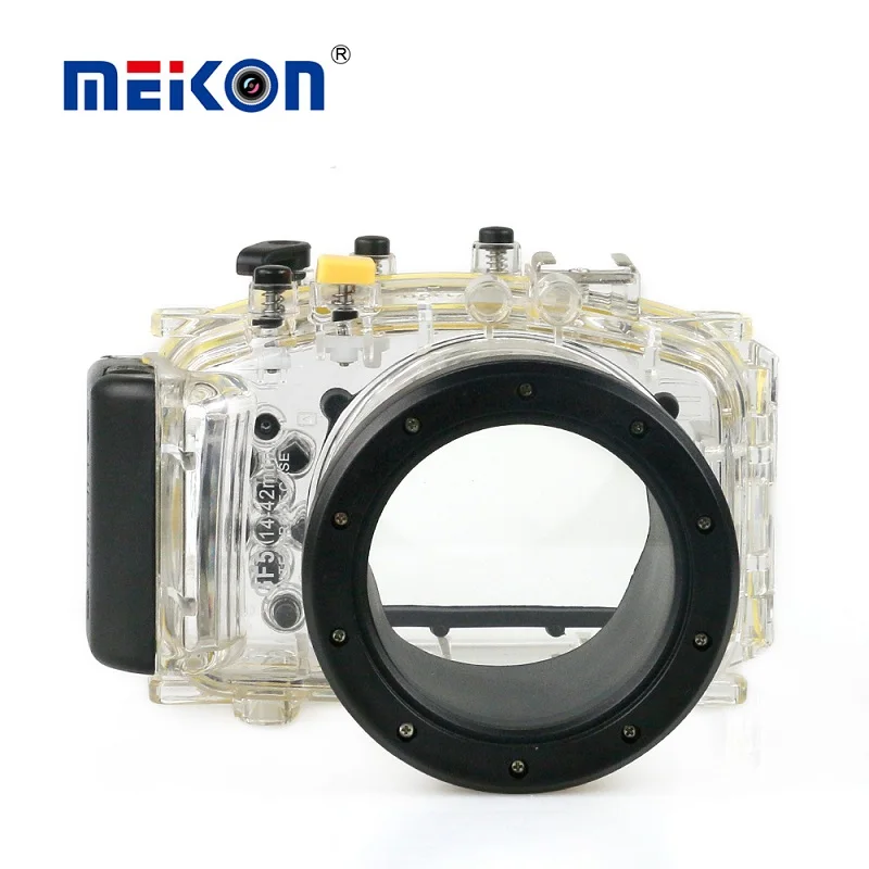 For GF5 Camera Водонепроницаемая сумка для камеры Panasonic GF5/GF6 14-42 мм Объективы Подводный корпус камеры 1 шт - Цвет: For GF5 Camera