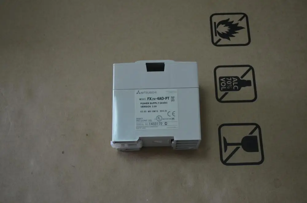 Программируемые контроллеры PLC FX2N-4AD-PT