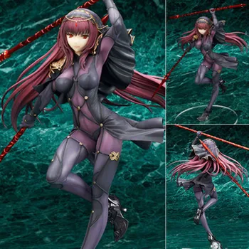

25cm Fate/Stay Night Grand Order The Third Generation Lancer Scathach Action Figures PVC Toys Dolls Model Gift