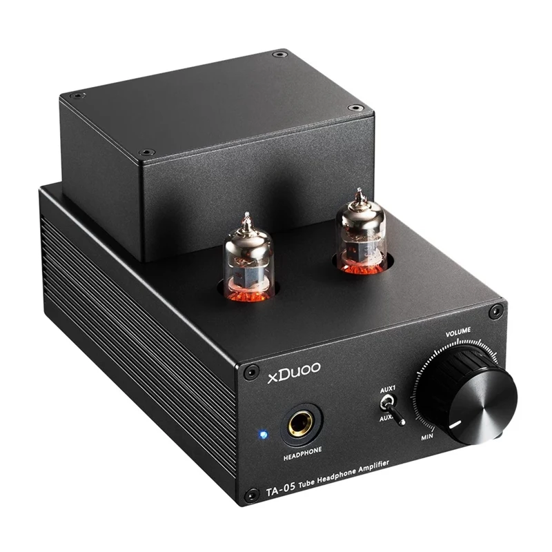 XDuoo TA 05 Hi Fi Vacuum Tube Headphone Amplifier High Quality Stereo Sound for Music Enthusiasts EU Plug