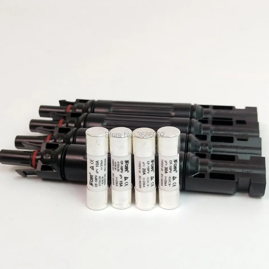10A 15A 20A 30A 1000VDC F Использовать для панели солнечных батарей F Использовать держатель защитный MC4 разъем F использовать защиту фотоэлектрических