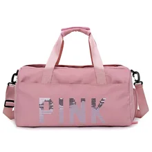 Модная и спортивная сумка для спортзала, женская сумка для йоги, Влажная и сухая разделительная обувь, сумка на плечо, тренировочный пакет, цилиндр, ручная трав