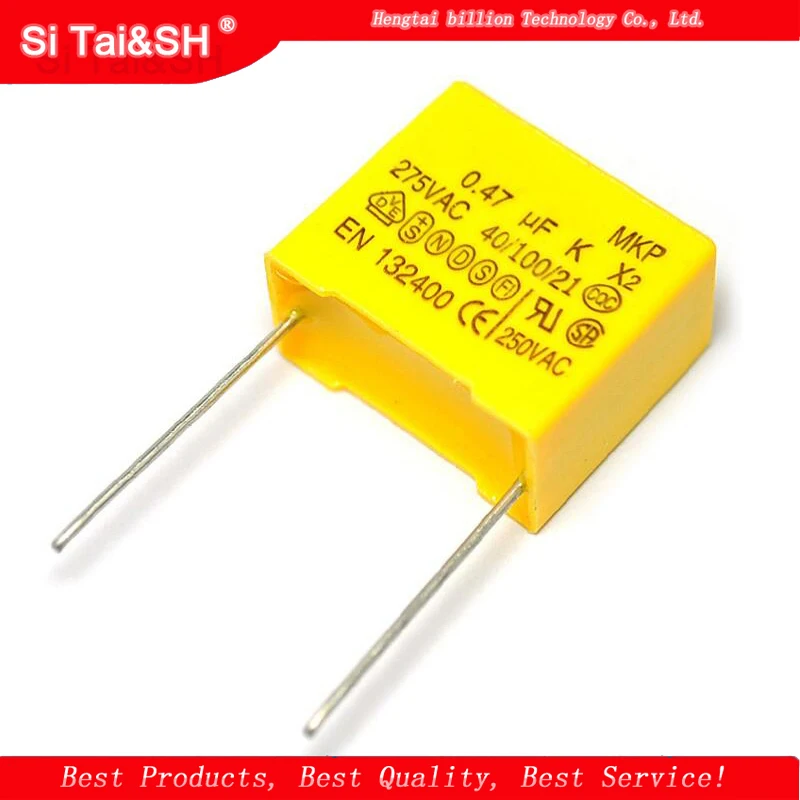 10 шт. безопасный конденсатор X2 15 мм 275VAC 275V 0 022 мкФ 047 1 22 UF 33 47 68 полипропиленовая