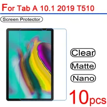 10 шт ультра-прозрачные мягкие Защитные пленки для ЖК-экрана для samsung Galaxy Tab A 10,1 T510 P580 T580 T585 защитная пленка