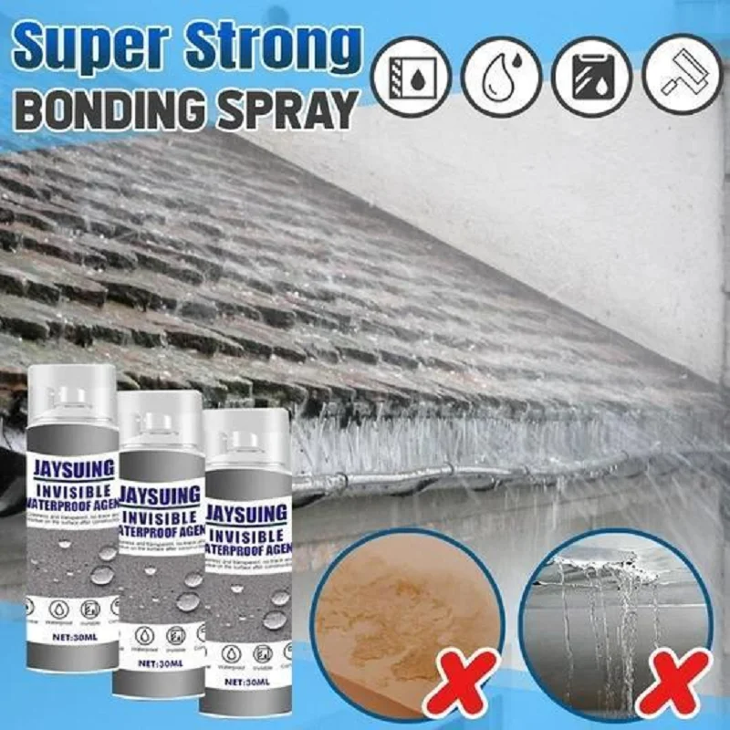 30/100g Waterproof Anti-Leakage Agent Transparent Waterproof Adhesive Super  Strong Bonding Glue Anti-Leaking Sealant Practical - AliExpress