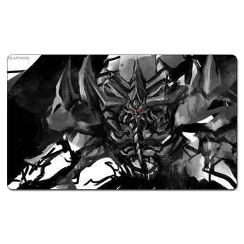 

(YGO Black God)Yu-Gi-Oh Board Games Playmats The Games Mat Custom Design Playmat mouse pad rugs with Free Gift Bag