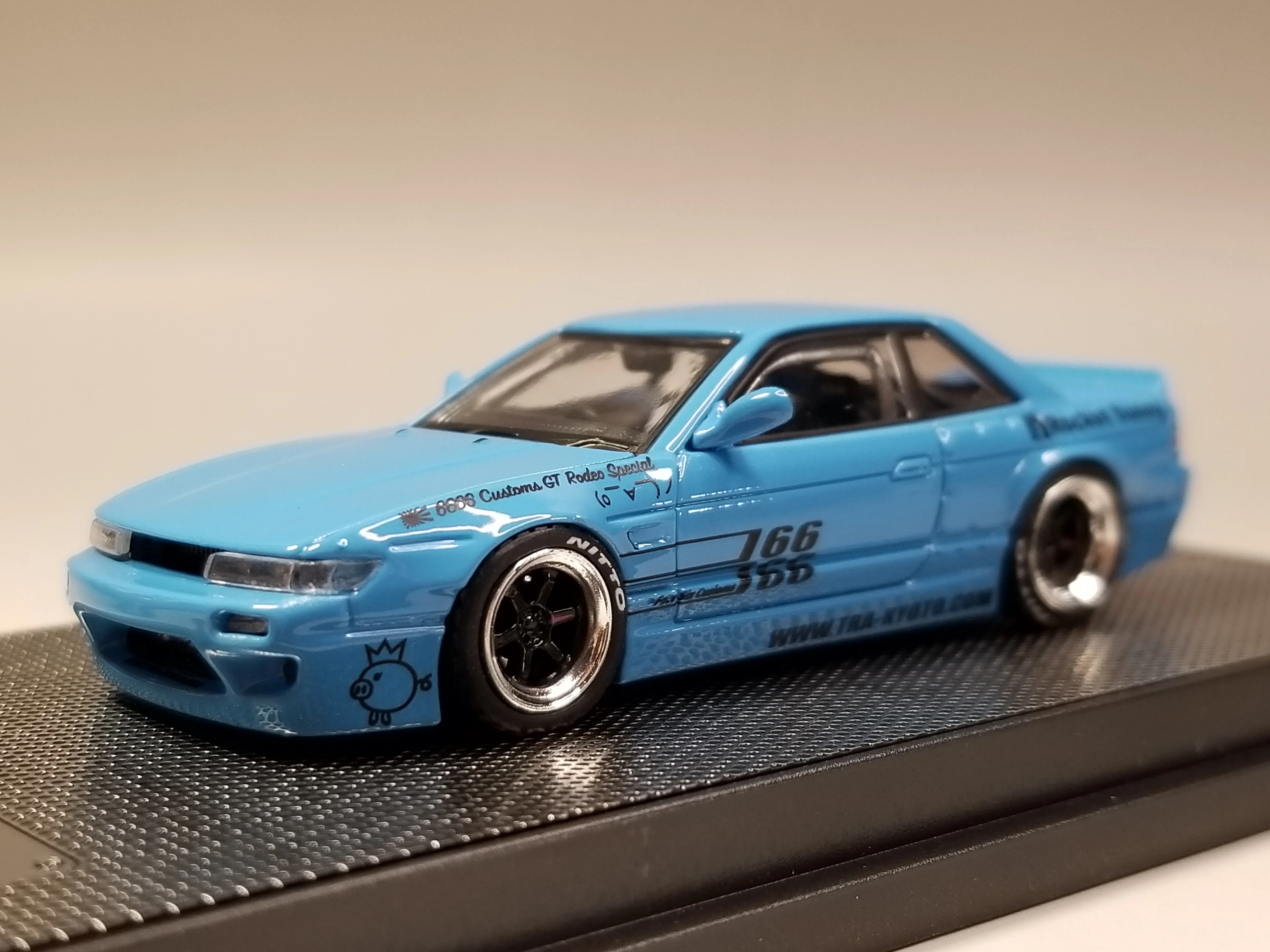 Inno 1 64 Nissan Silvia S13 Rocket Bunny V1 In64 S13v1 Lbl Die Cast Model Car Collection Limited Diecasts Toy Vehicles Aliexpress