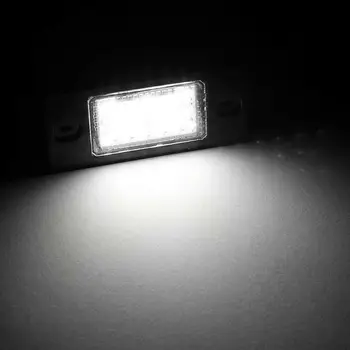 

For GOLF For Variant / For Wagon MK4 MK5 1997-2009 LED License Plate Lights 1 Pair OEM LED Halogen Durable Practical