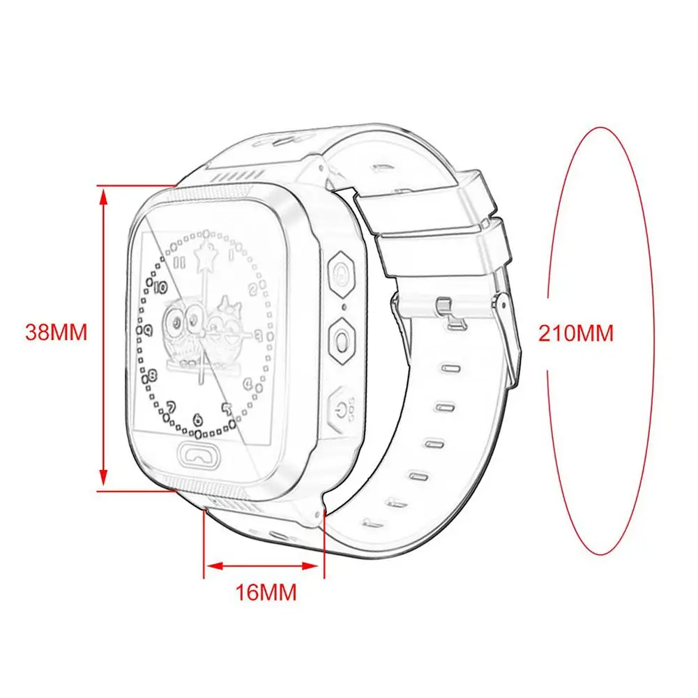 Y03 Детские Смарт-часы Детские умные часы водонепроницаемые с 2G sim-картой LBS трекер камера SOS расположение вызова для IOS Android