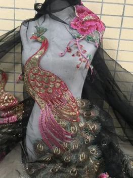 

beautiful David-56.6803 Nigerian fabric for party dress new African embroidered lace fabric