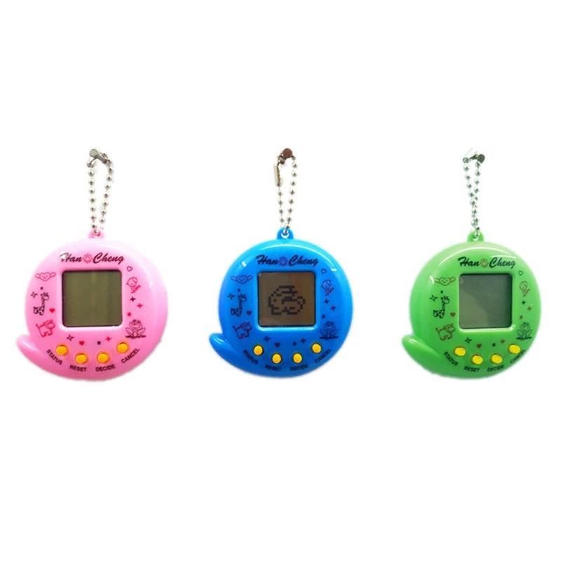 

New 90S Nostalgic 168 Pets in 1 Virtual Cyber Pet Toy Tamagotchis Electronic Pet 634F